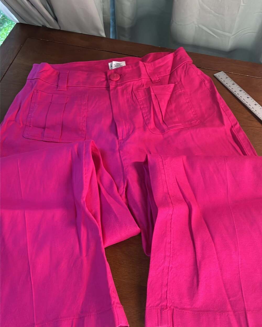 Nicole Miller Linen Blend Pants Size 10